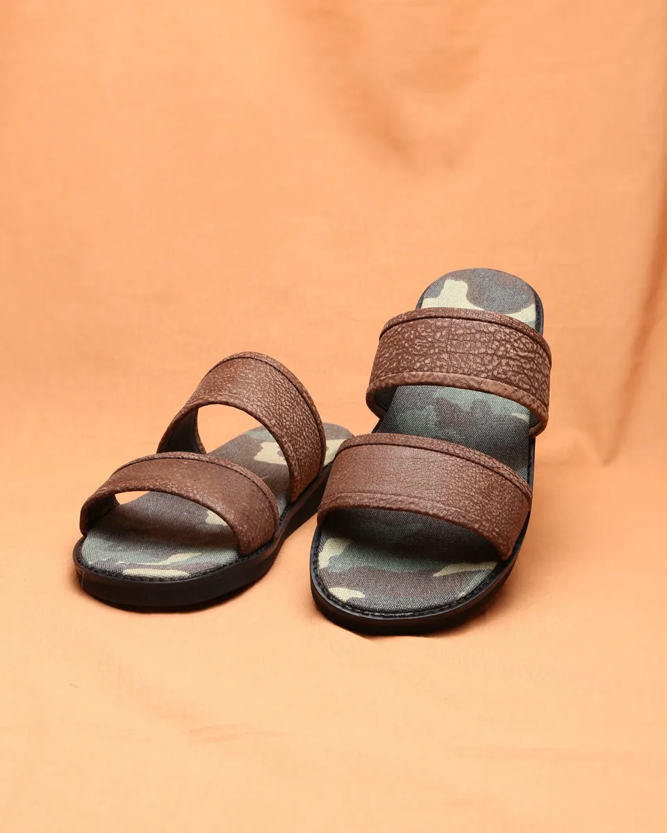 Sandal Camo Brown