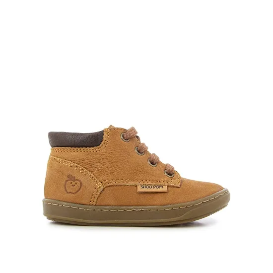 SHOO POM BOUBA ZIP DESERT Camel botillons