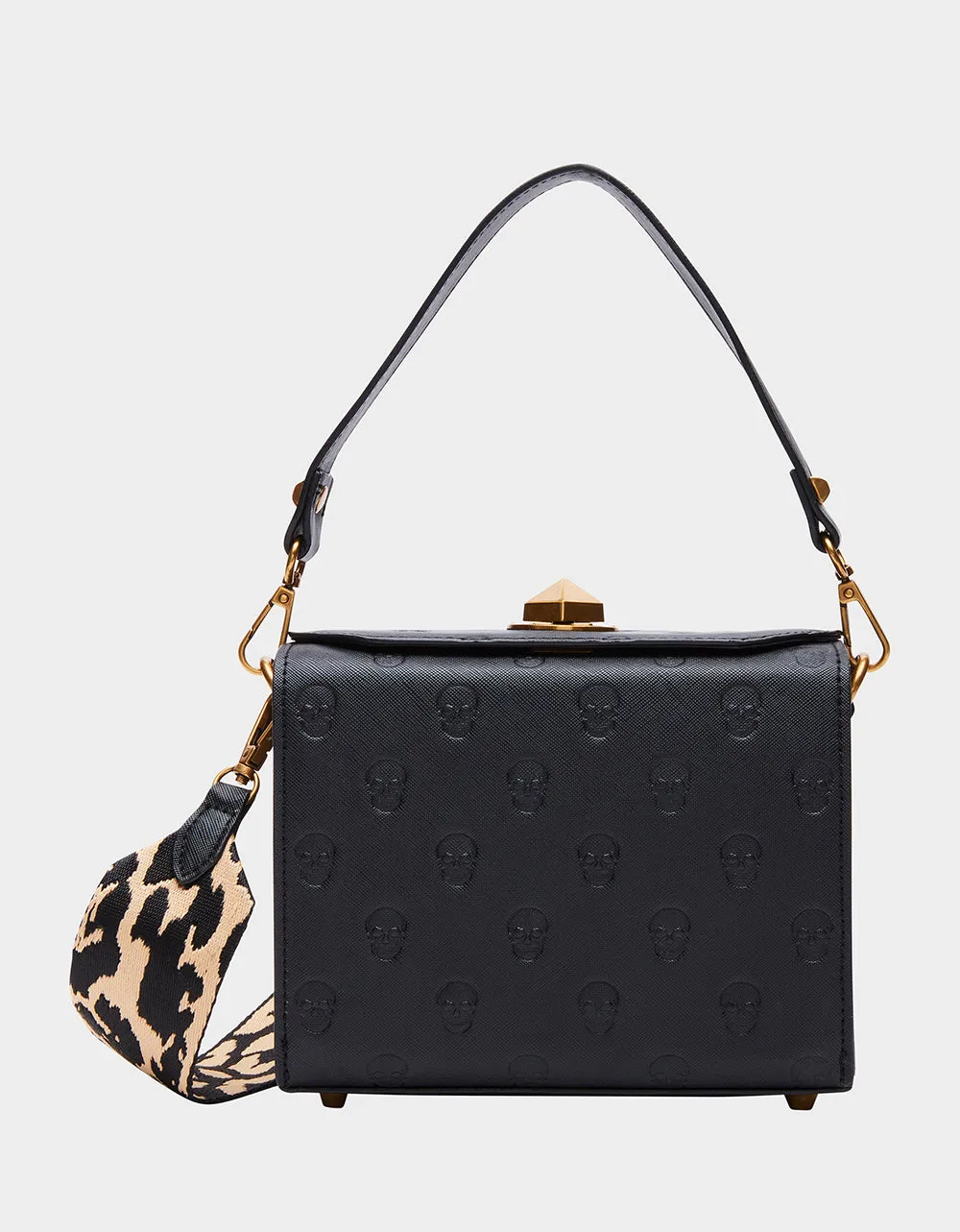 SKULLICIOUS BOX BAG BLACK | RE:LUV