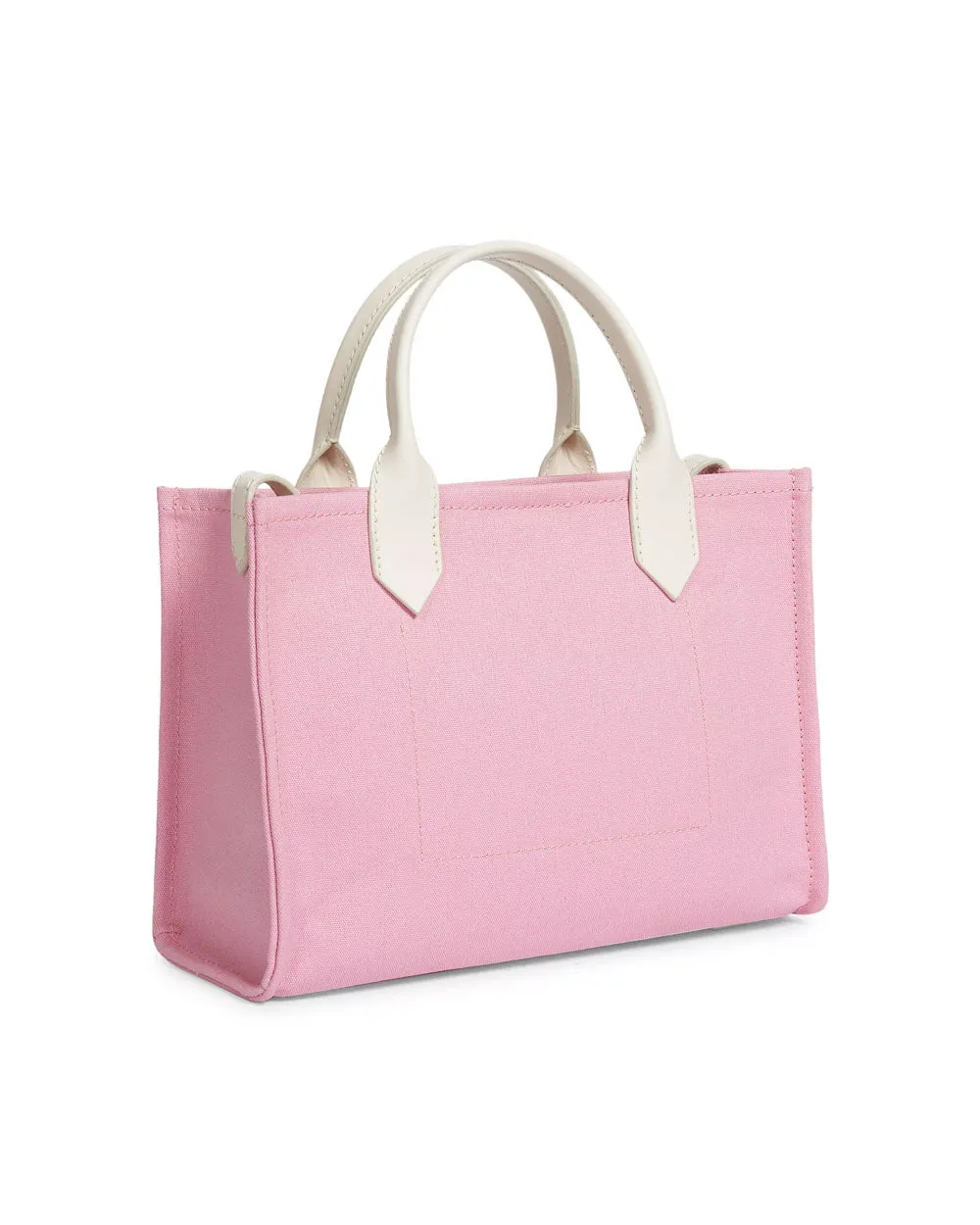 Small B-Army Canvas Shopper Tote in Rose