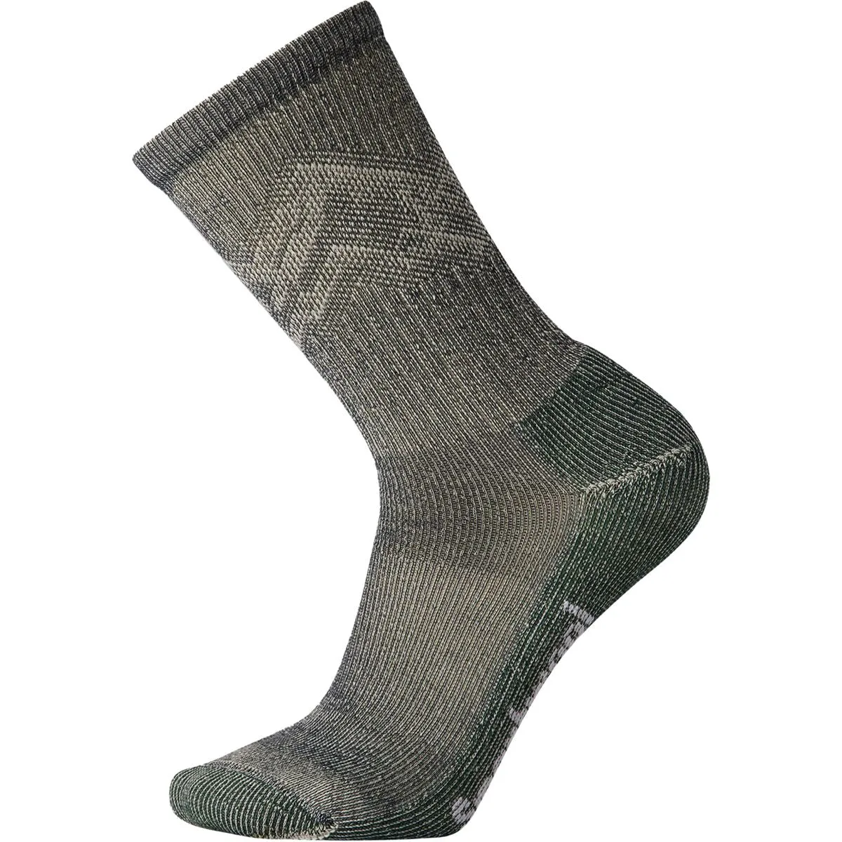 Smartwool Men's Classic Hike Light Cushion Mountain Pattern Crew