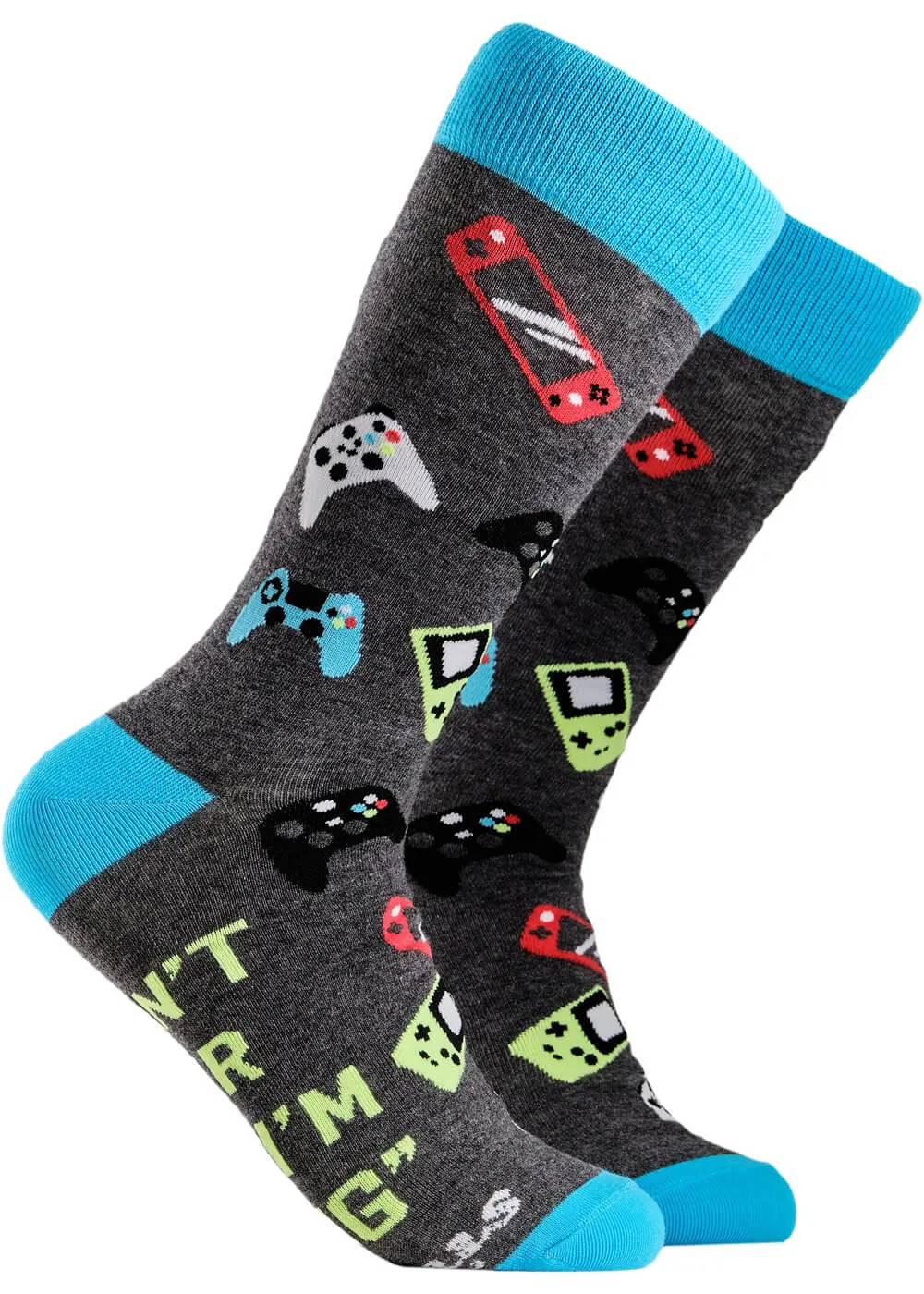 Soctopus Gamer Socks Gray