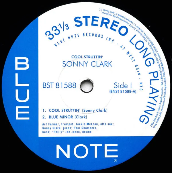 Sonny Clark ~ Cool Struttin'