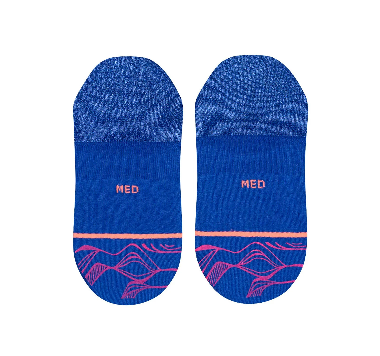 Stance Super Invisible 2.0 Socks in Fluid Blue