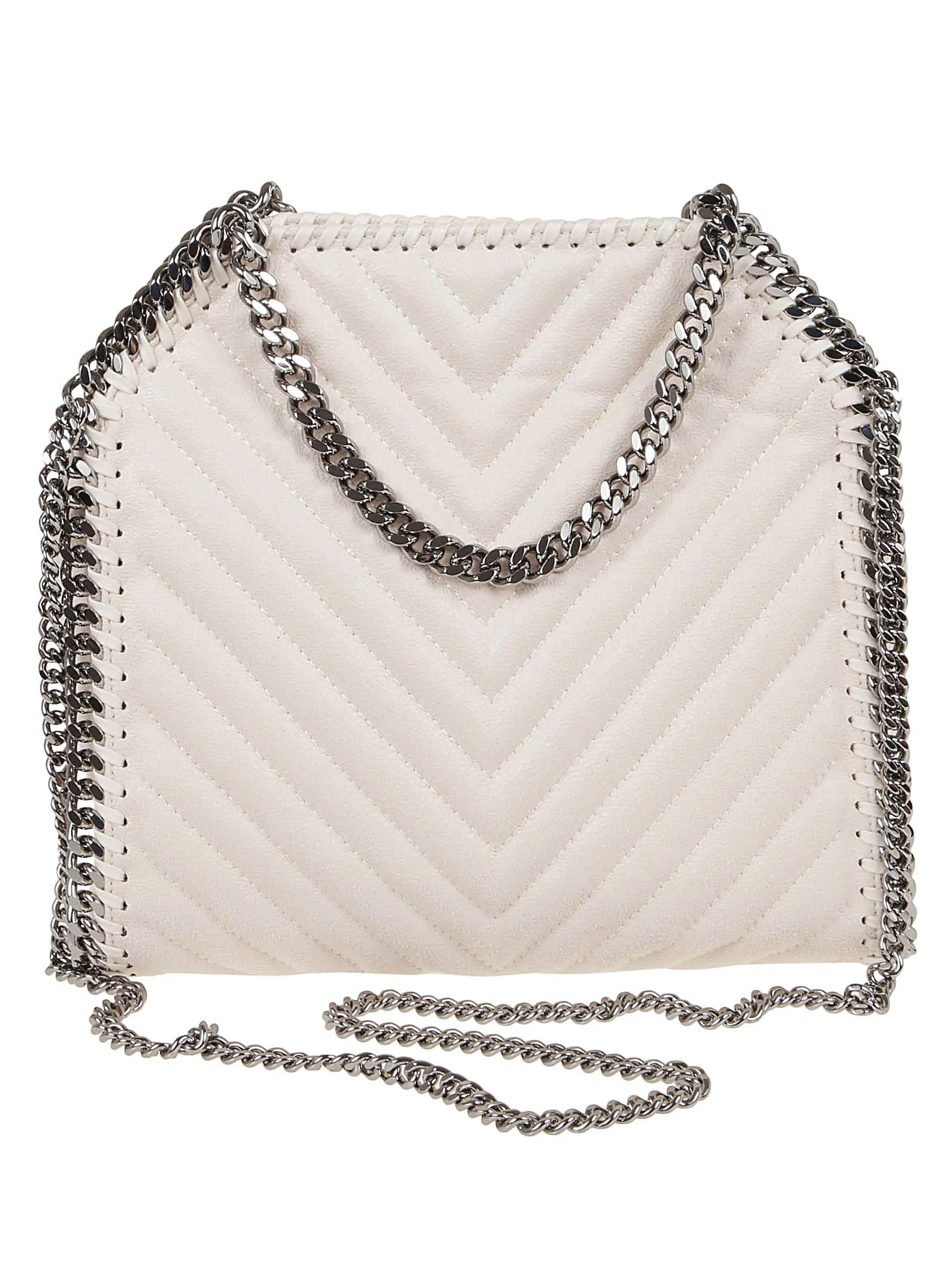 Stella McCartney Logo Charm Falabella Mini Tote Bag