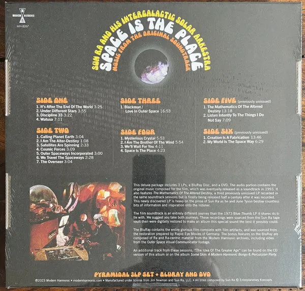 Sun Ra and His Intergalactic Solar Arkestra ~ Space Is The Place: Music From The Original Soundtrack