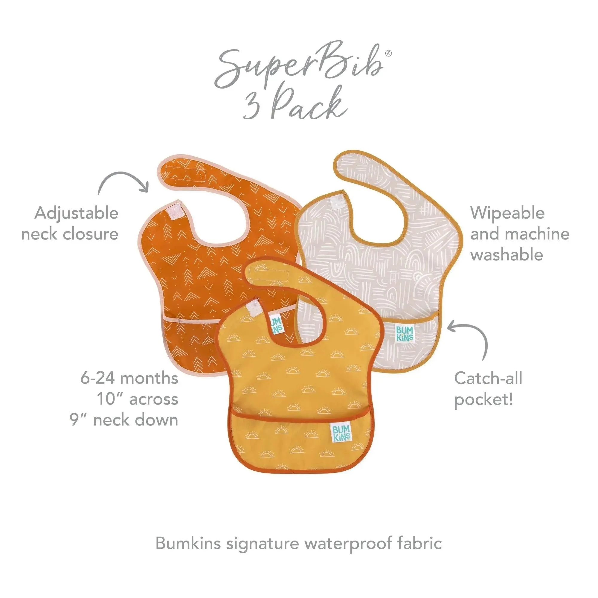 SuperBib 3 Pack: Desert Boho