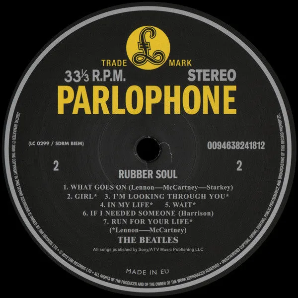 The Beatles ~ Rubber Soul