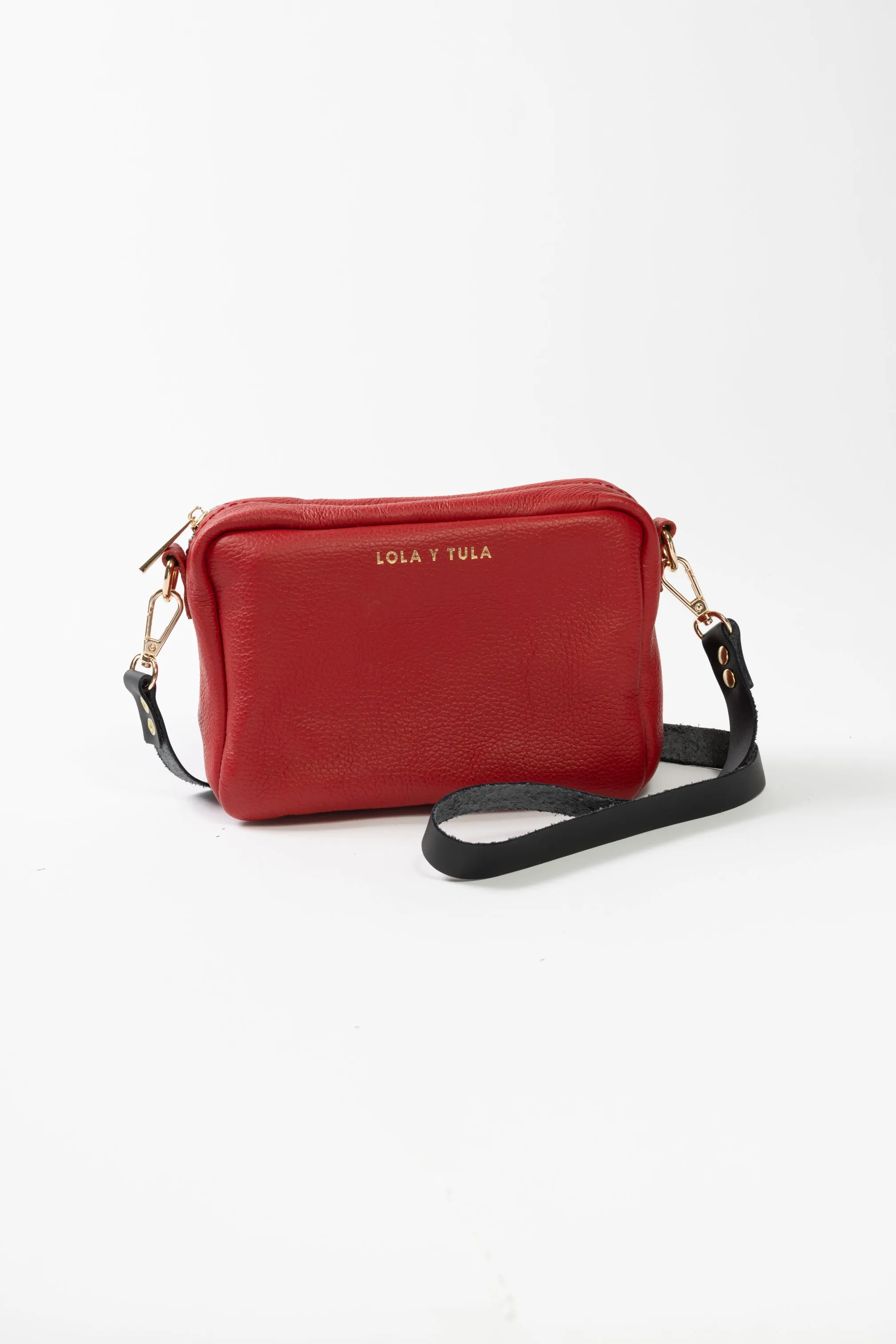 THE LUCIA MINI CROSSBODY // Cereza