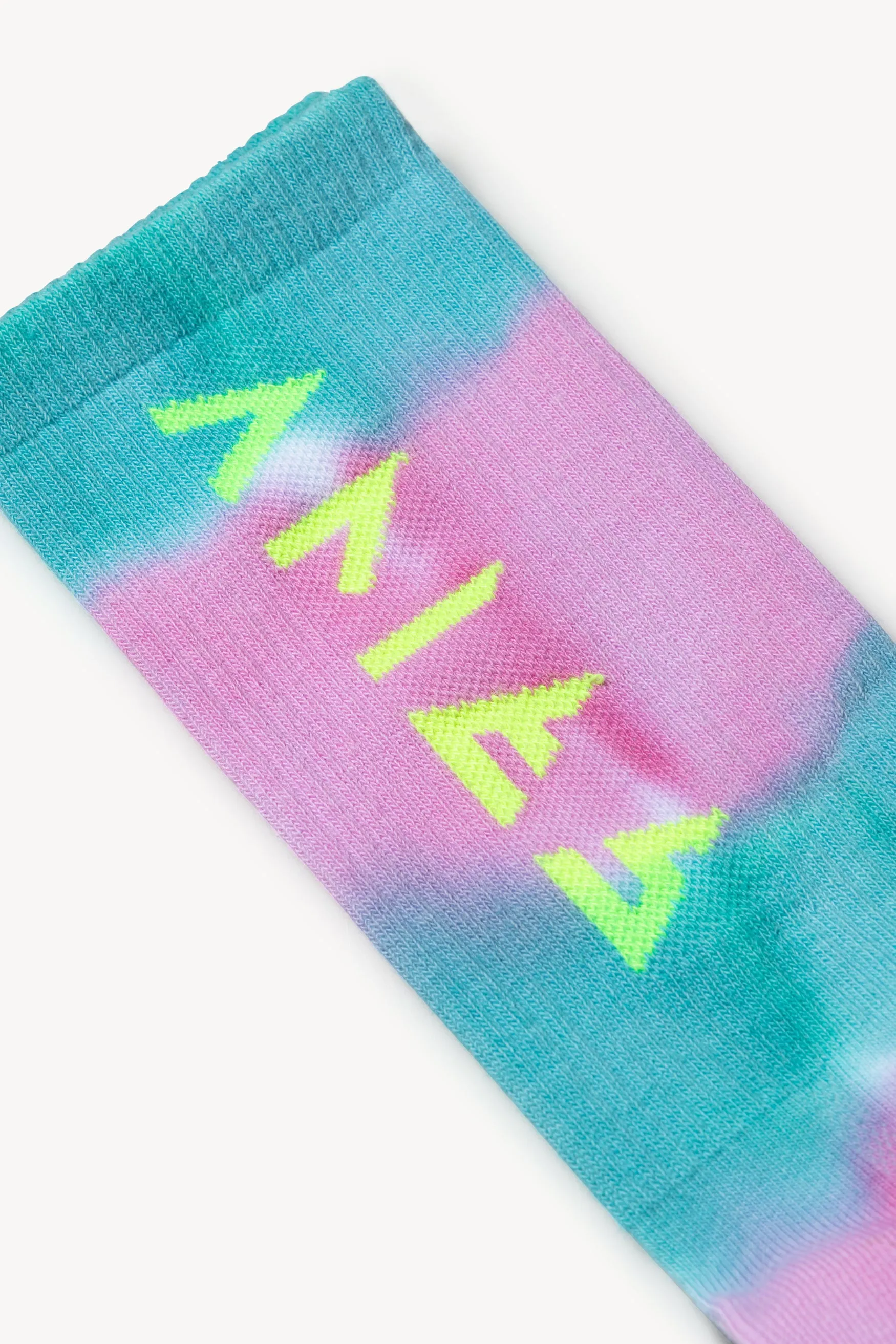 Tie Dye Rune Sock