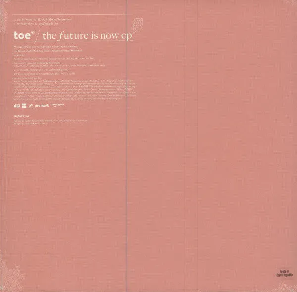 toe  ~ The Future Is Now EP