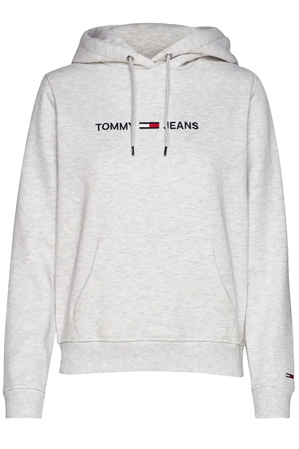 Tommy Hilfiger Women TJ Logo Hood Grey