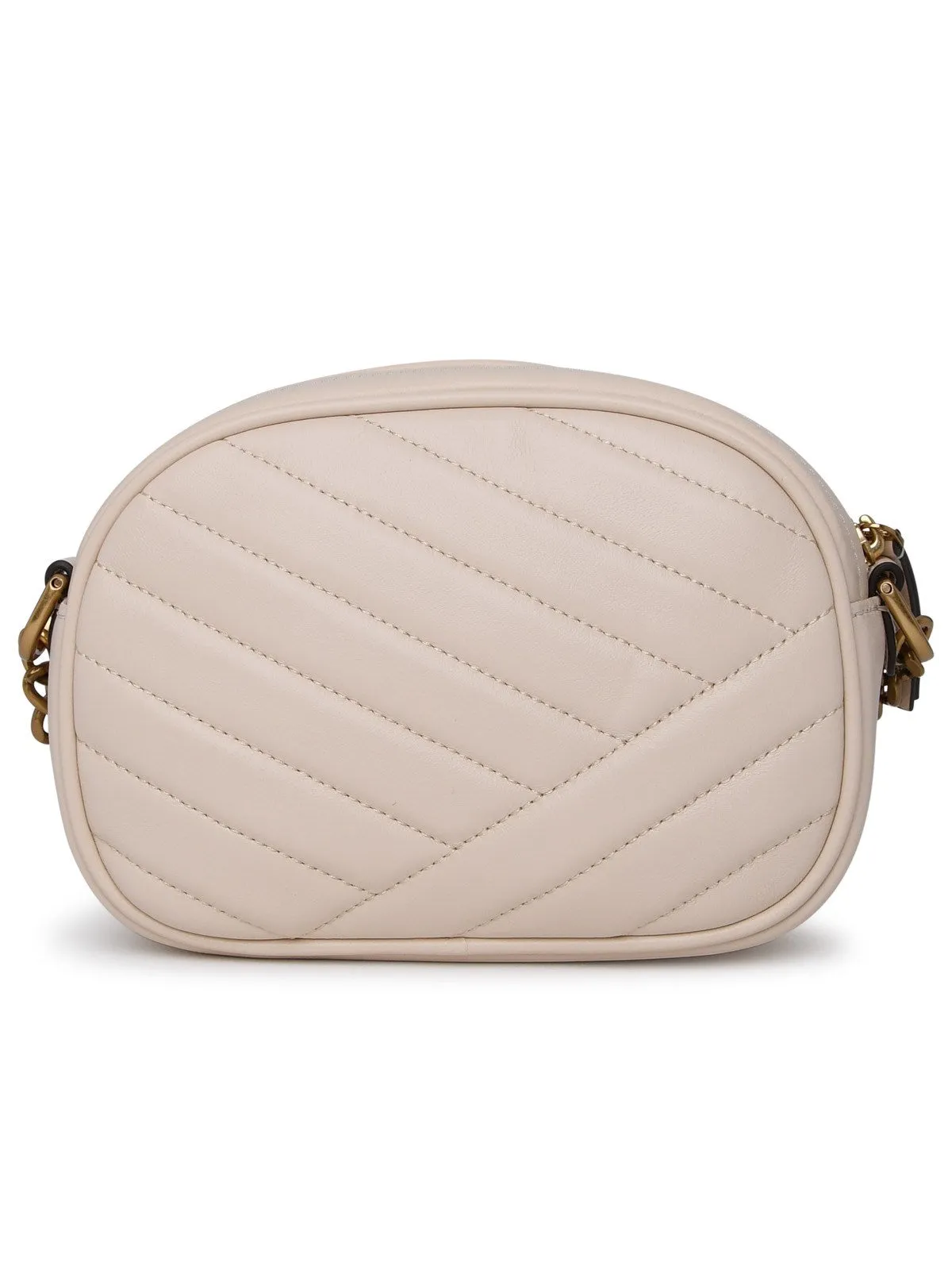 Tory Burch Kira Logo Plaque Chevron Small Camera Bag