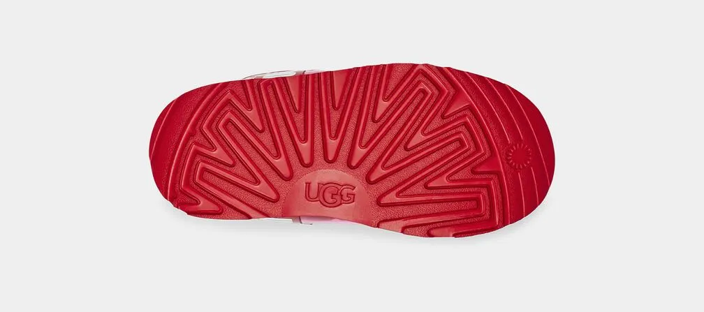 Ugg - Kids Classic Clear Mini II (Samba Red)