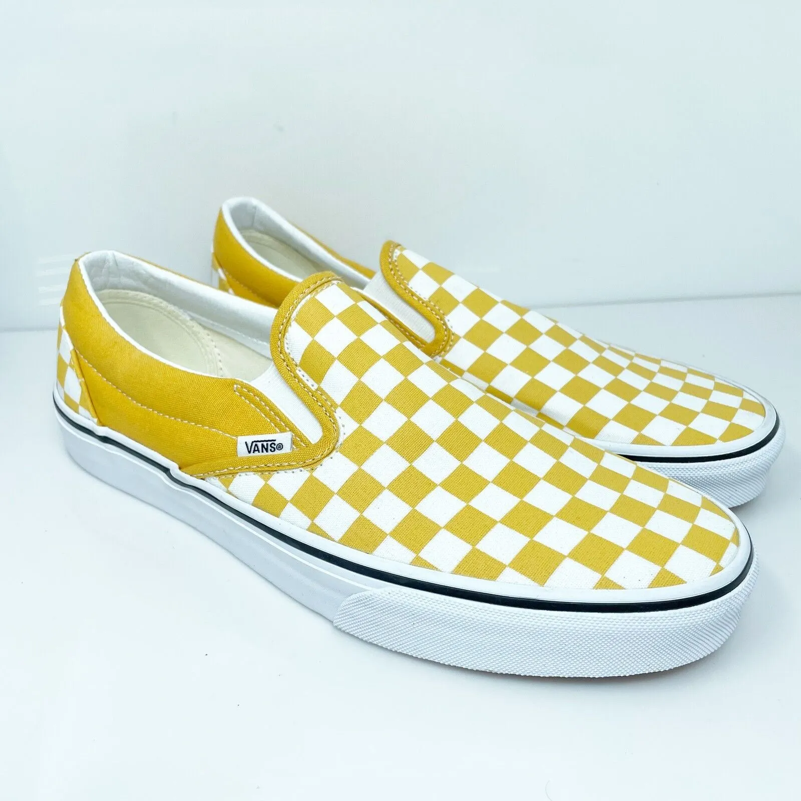 Vans Unisex Classic 721356 Yellow Casual Shoes Sneakers Size M 10.5 W 12