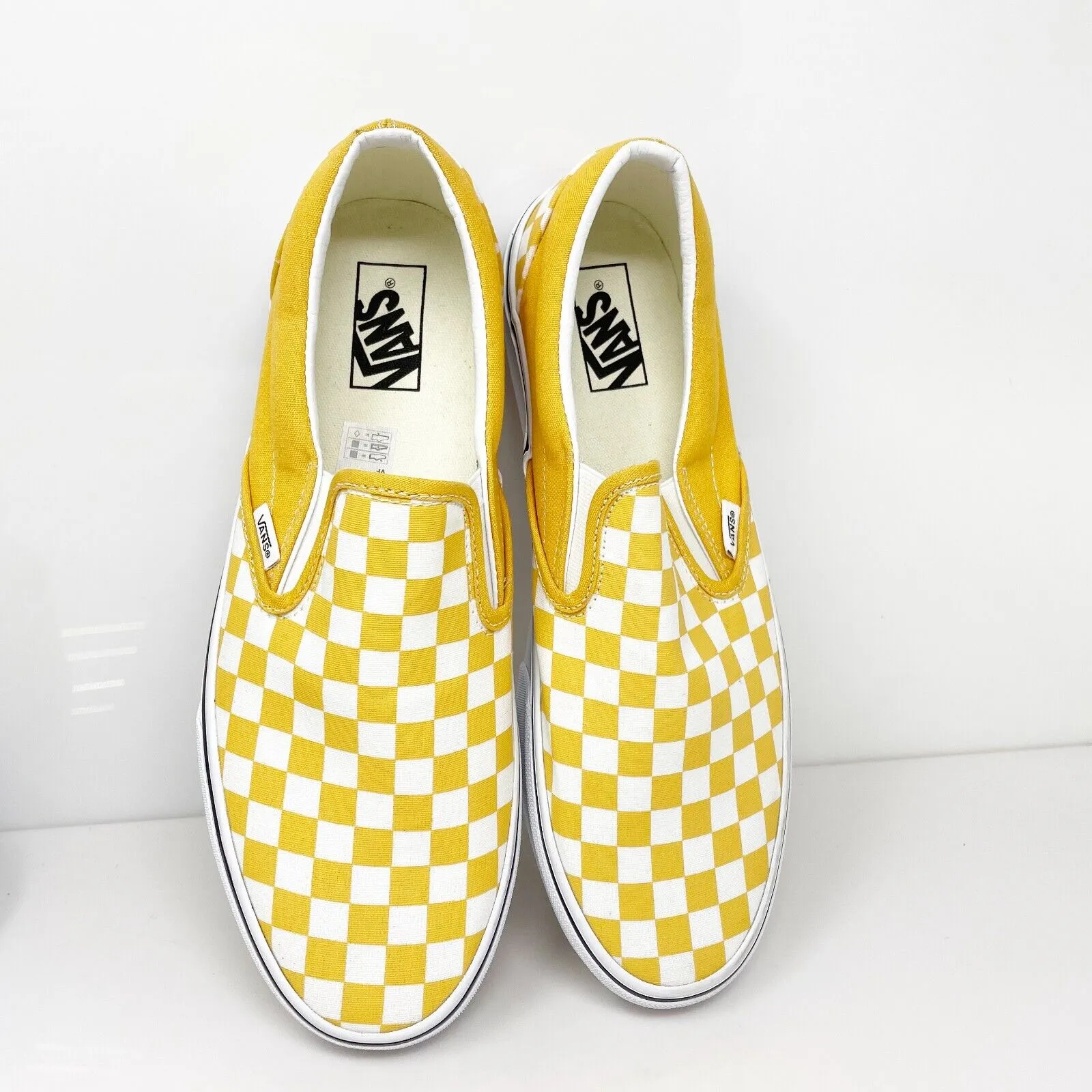 Vans Unisex Classic 721356 Yellow Casual Shoes Sneakers Size M 10.5 W 12