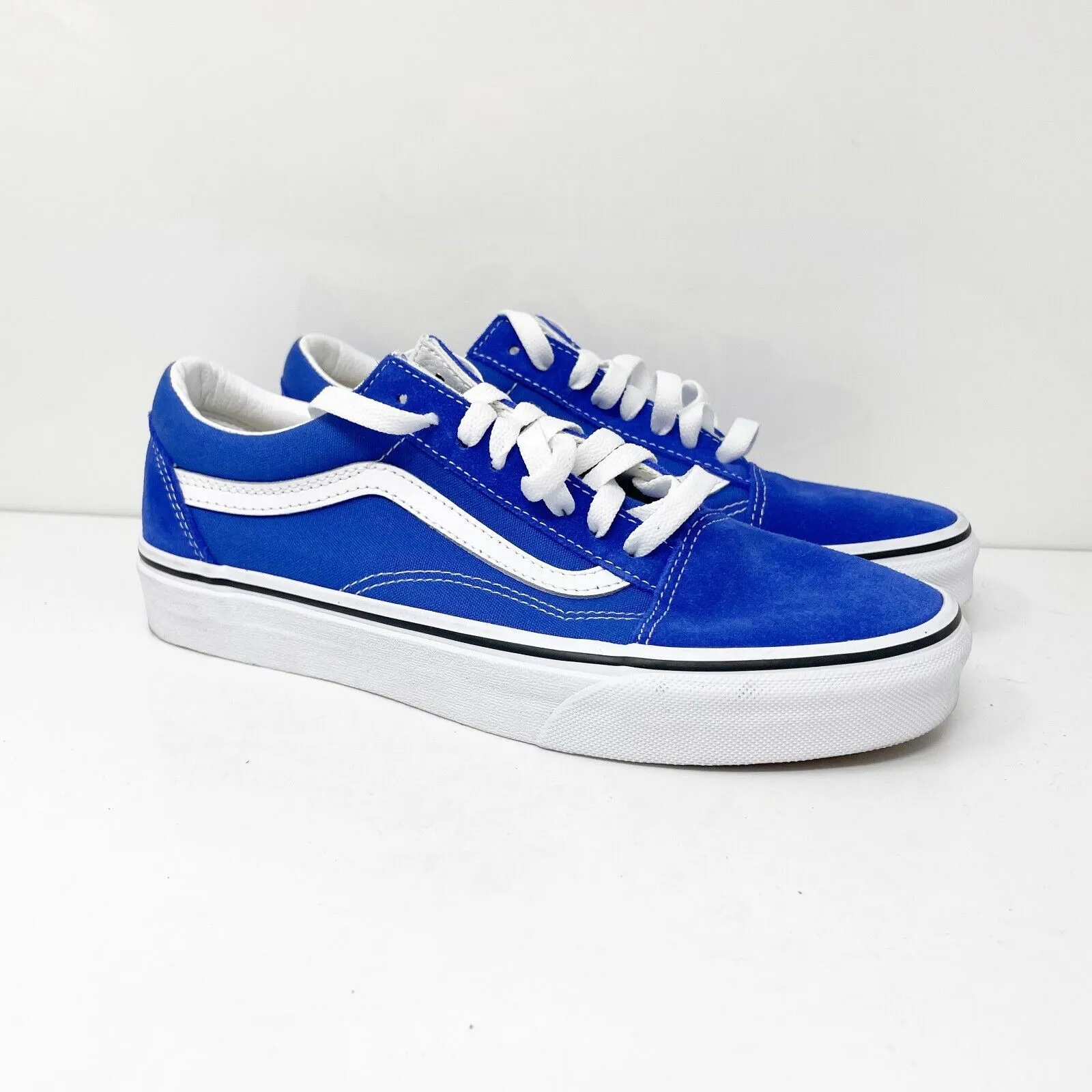 Vans Unisex Off The Wall 500714 Blue Casual Shoes Sneakers Size M 7 W 8.5