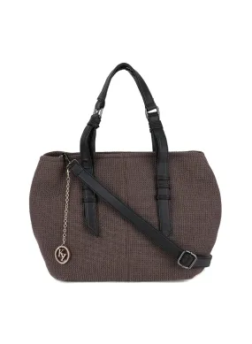 Weave Textured Shoulder Bag