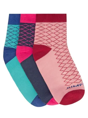 Women Pack of 3 Ankle length Socks