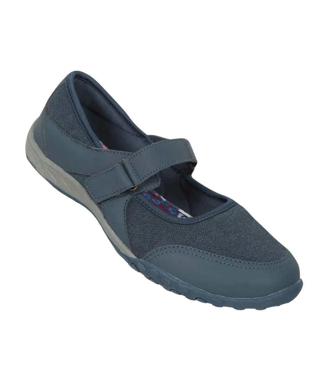 Womens/ladies stroll outdoor casual shoes navy Mountain Warehouse