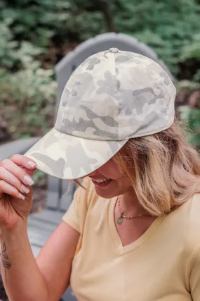 Won't See Me Coming Baseball Hat- Light Camo